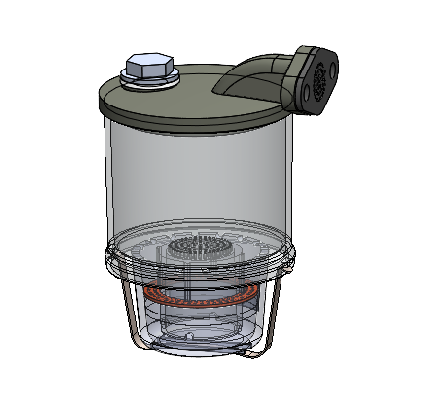 Dehydrating Silica Gel Breather